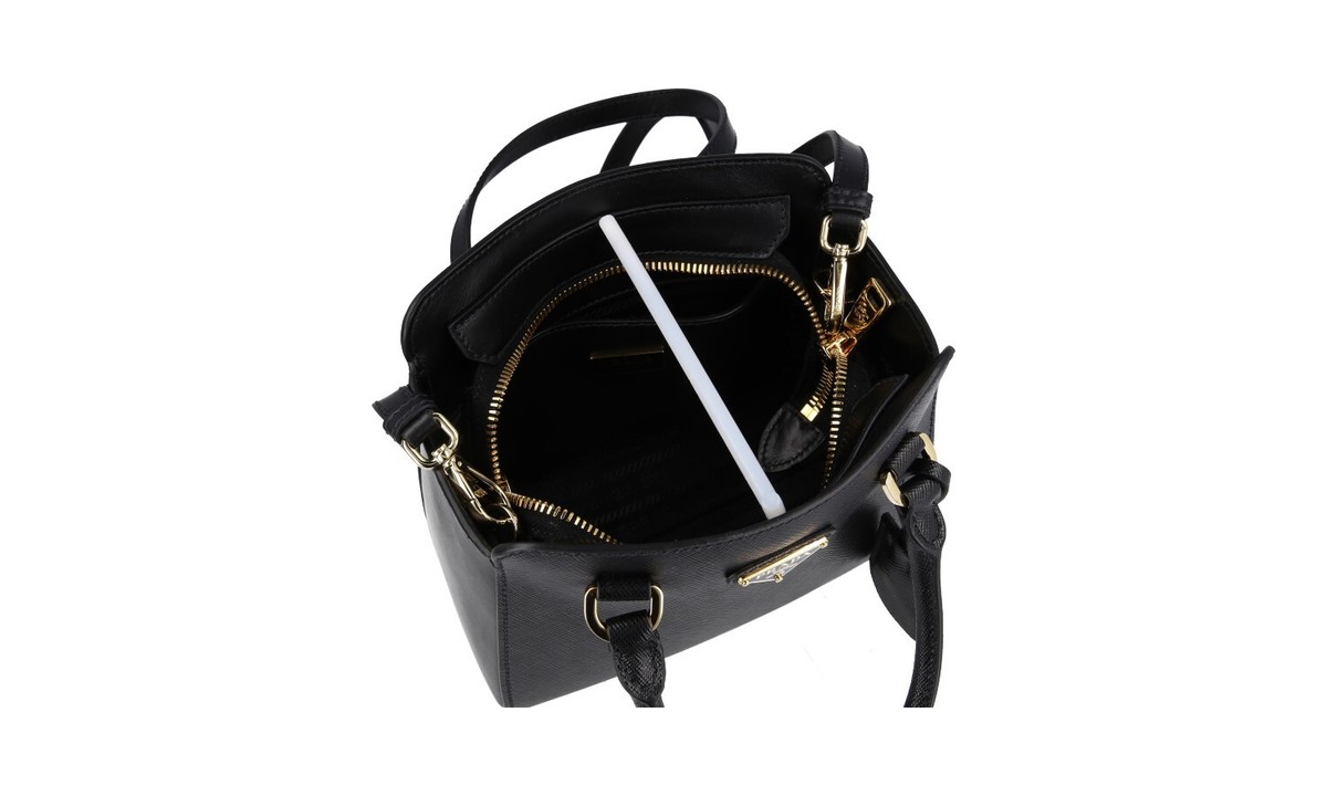 ハンドバッグ PRADA 1BA380_2EDV _F0002 LEATEHR TOP HANDLE BAG PRADA SAFFIANO MINI SHOULDER BAG HANDBAG 1BA380 BLACK
