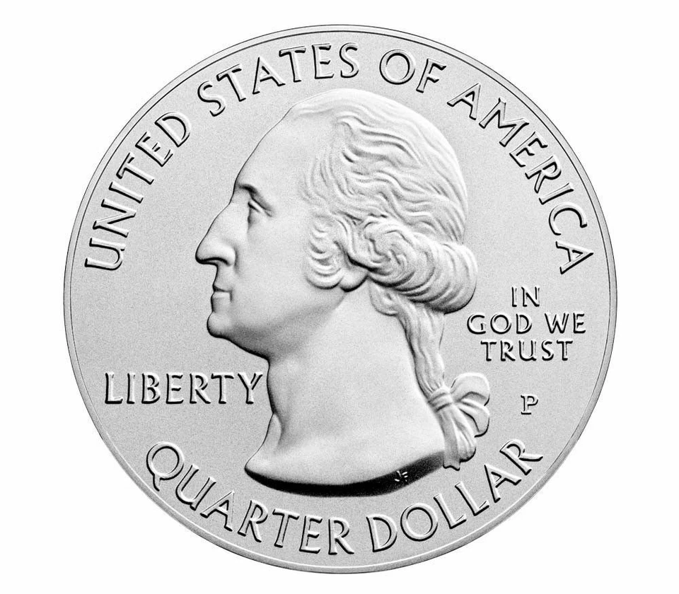 2017-P ATB 5 oz George Rogers Clark America the Beautiful Five Ounce Silver Coin - Image 3 of 3