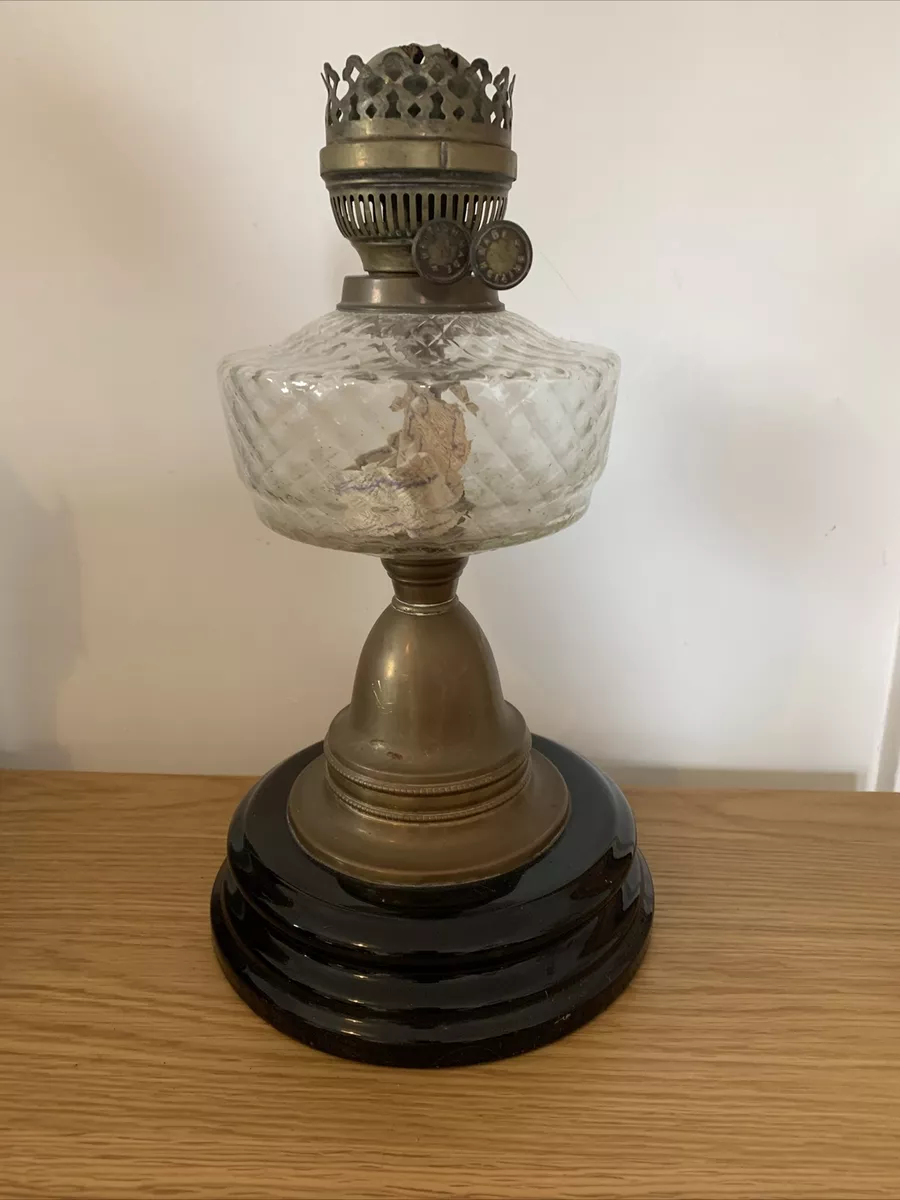 Wooden oil lamp deals