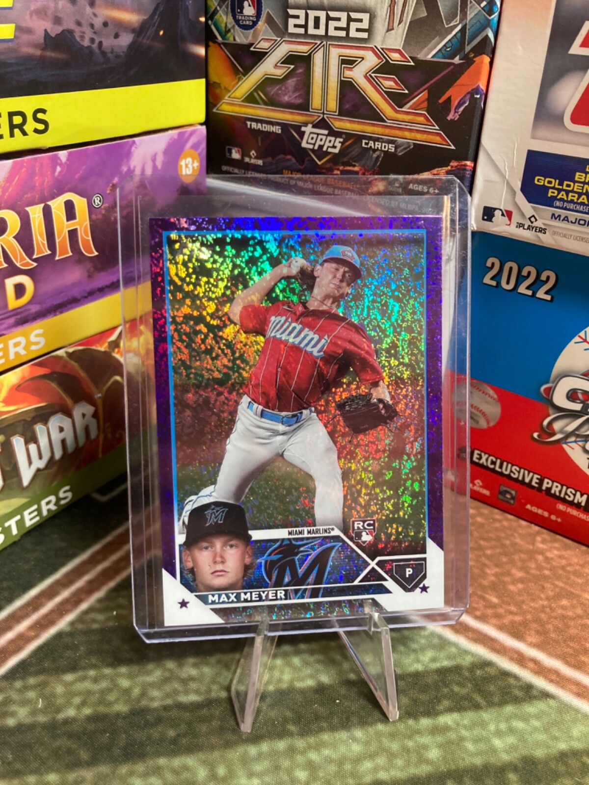 2023 Topps Series 2 - Purple Foil #388 Max Meyer /799 (RC)