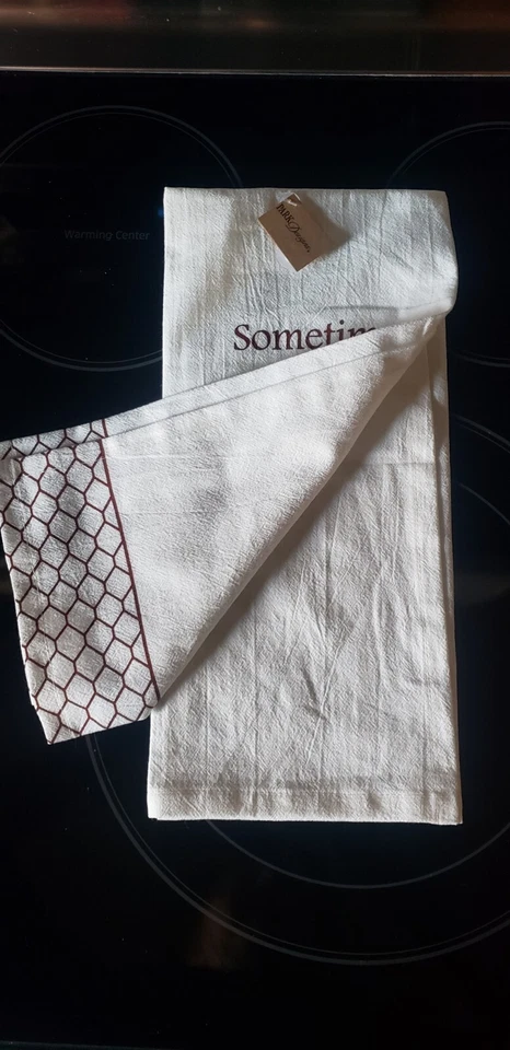 Toallas de cocina Park Design mezcla de algodón a veces tienes que decir Cluck It... Foto 3 de 3