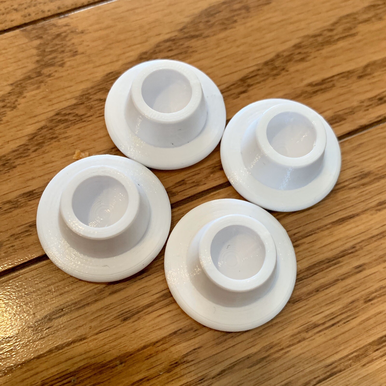 Replacement Chair Glides x4 7/16” White Eames Eiffel Base Furniture