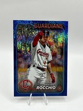 Brayan Rocchio 2024 Topps Series 2 Blue Holofoil /999 #473 Guardians