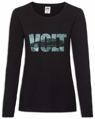 V Car Damen Langarm T-Shirt BEV EV Eletric Vehicle Go Fun Car Cars Zero