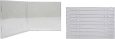  10 Clear PREMIUM Empty Replacement Jewel Boxes Cases 10.4MM No Tray CDBS10CLPR