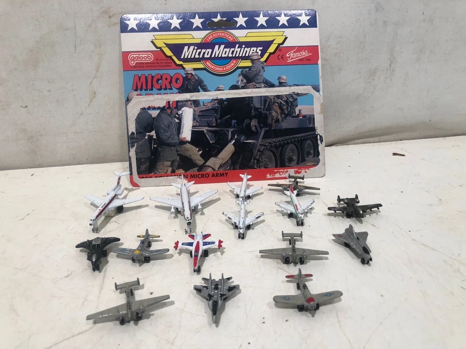 Blocco n.54 modellini aereo Micro Machines - Immagine 2 di 4