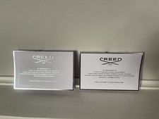 2 X Creed Aventus Eau de Parfum Natural Spray 2ml EDP samples.