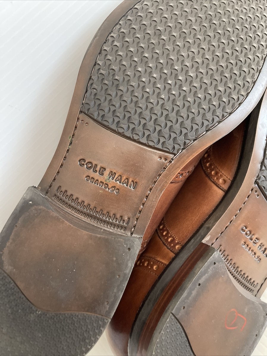 Cole Haan Grand Wing Tip Oxford C29999 - British Tan Cole Haan Lewis Grand 2.0 Wing Tip Oxford C29999 - British  main image 3