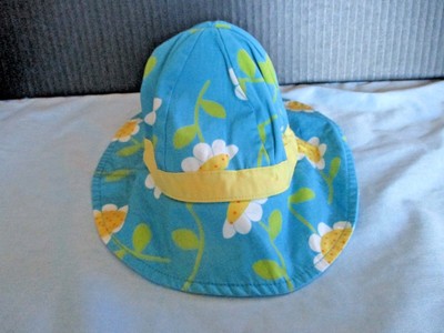 infant sun hat with chin strap