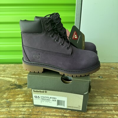 Timberland 6in Premium Boot Purple Boots Classic Youth