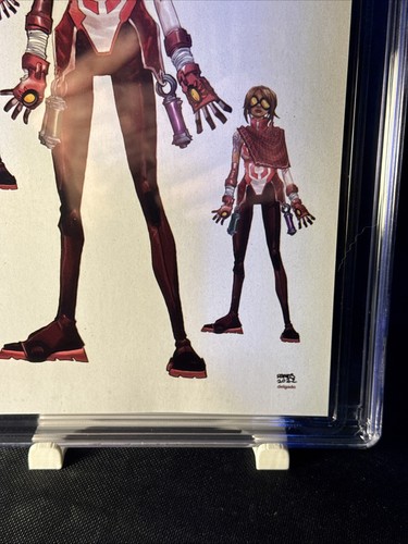 Edge of Spider-Verse 1 CGC 9.8 Humberto Ramos variante copertina variante A 1:10 - Foto 6 di 15