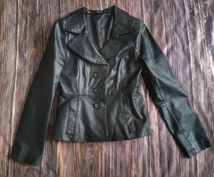 guess jaqueta de couro