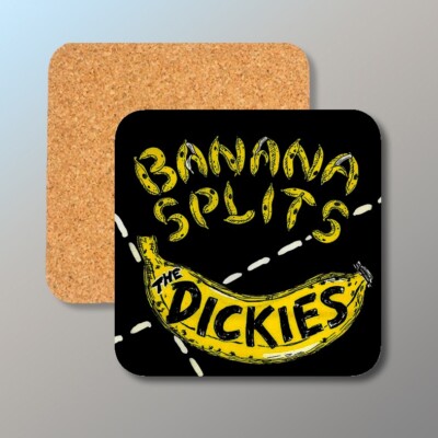The Dickies - Bananensplits - Untersetzer mit Korkrücken - KOSTENLOSER Versand