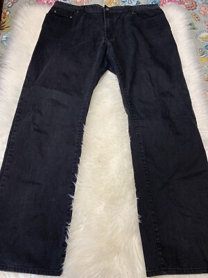 Colorado Mens Black Straight Leg Denim Jeans Size 40 Pants 100% Cotton