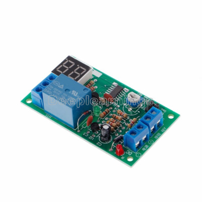 DC 12V LED Display Countdown Timing Timer Delay Turn OFF Relay Switch ...