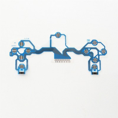 Qualität Blaue leitfähige Tastatur für PlayStation 4 PS4-Controller DualShock 4