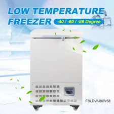 -86°C Ultra-low Temperature Freezer Refrigerator for Samples Storage 2.05Cu Ft