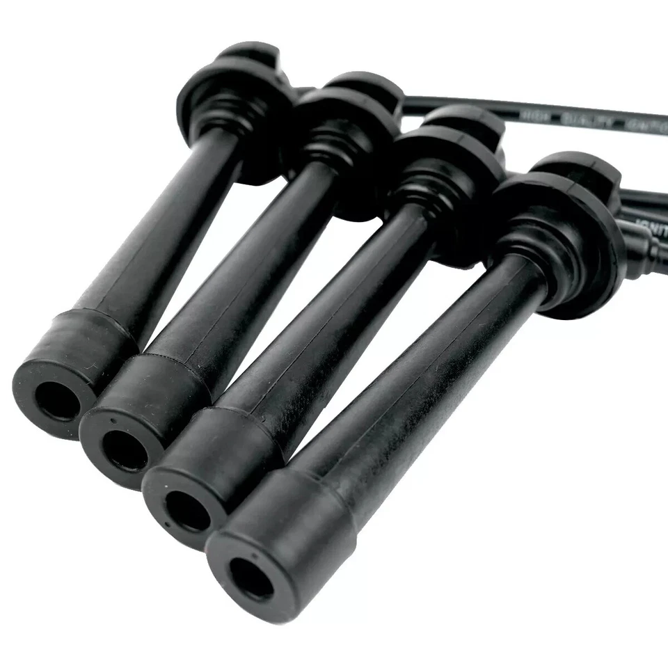 Conjunto completo de fios de vela de ignição 8 mm para 1999-2000 Ford Mustang 3.8L V6 - Imagem 3 de 4