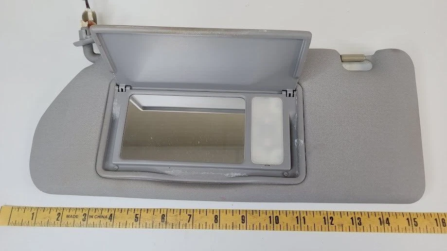 Mitsubishi Montero 2001-2006 parasol lado del conductor izquierdo con espejo gris OEM Foto 3 de 4