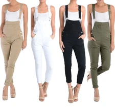 American Bazi Women's Solid Color Romper Jumpsuits Skinny Overalls-RJHO378-J18F