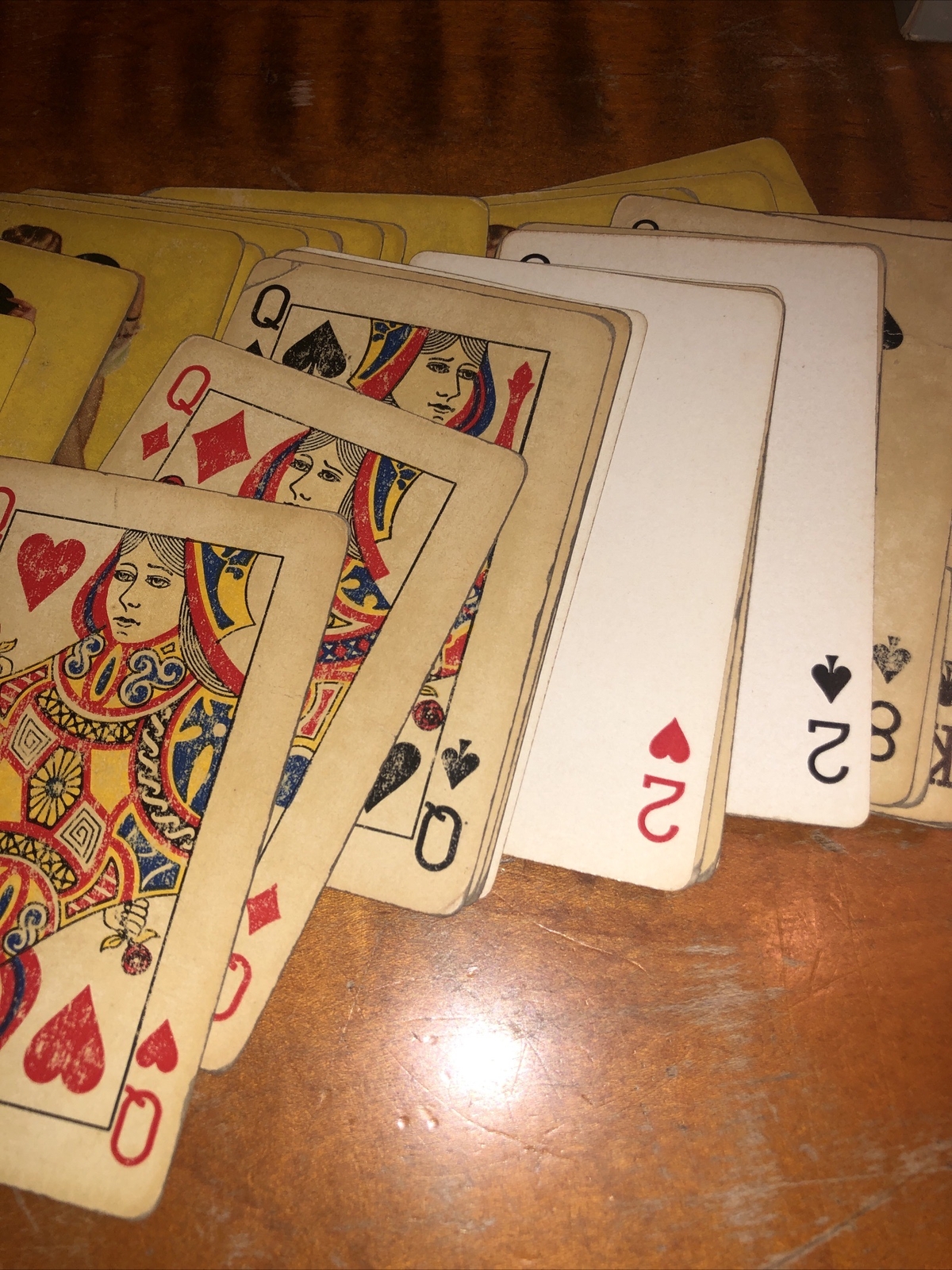 Old Advertising Miller Reed Dairy Shippensburg Pa Deck Of Playing Cards