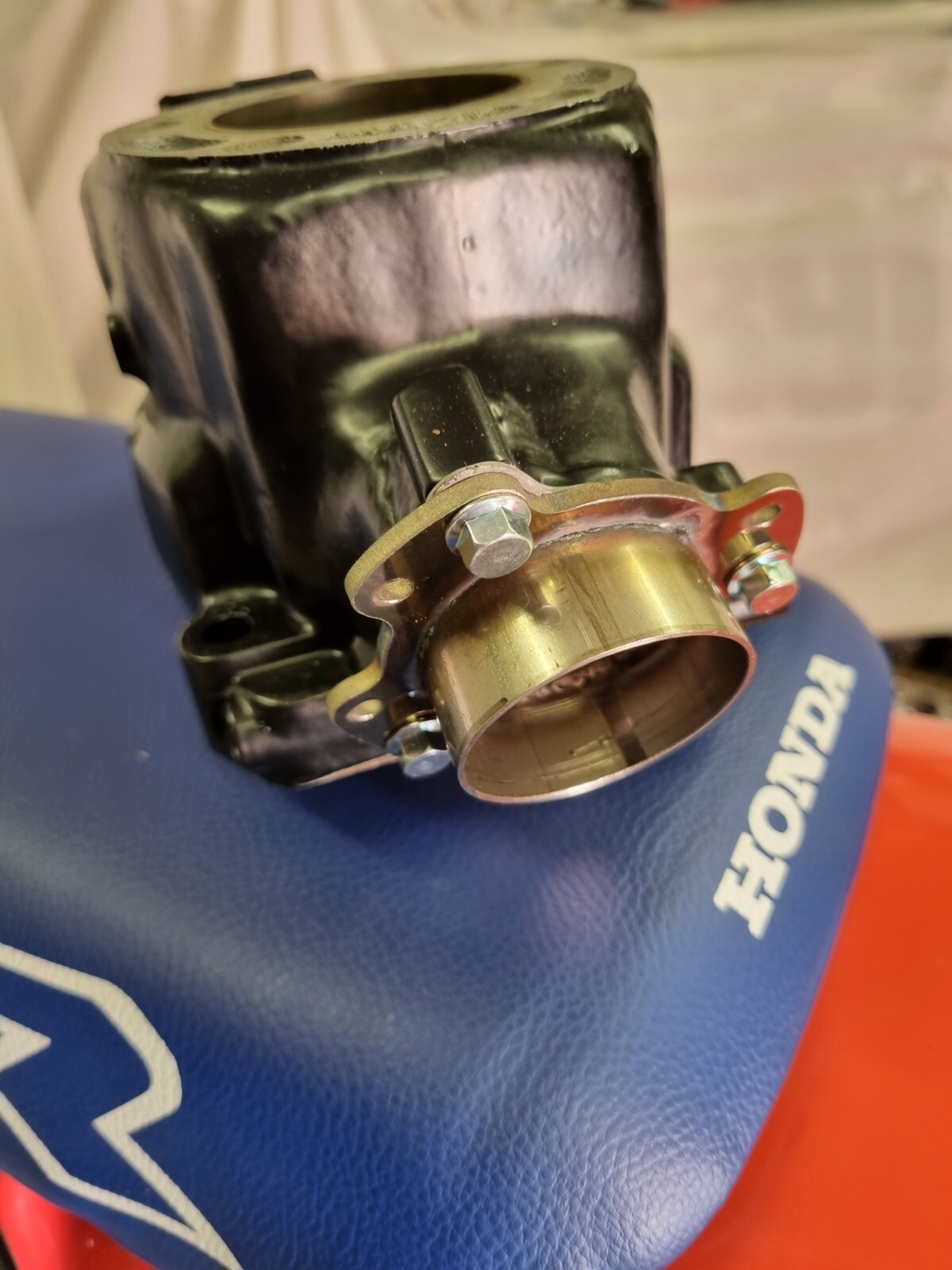 1984, 1985, 1986 Honda CR125 ATAC delete exhaust flange. eBay