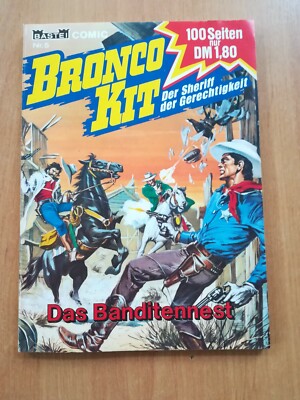 BRONCO KIT  / No.5 / DAS BANDITEN NEST/ Bastei Comic Taschenbuch 