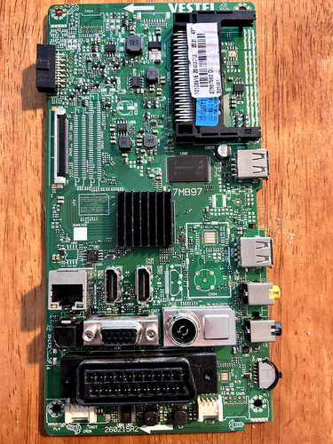 HAUPTPLATINE MB FÜR PANASONIC TX43D302B 43" LED TV 17MB97 23403712 BILDSCHIRM...