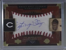 2004 Upper Deck Sweet Spot Classic Signatures Blue Ink 72/75 Lonny Frey Auto 0lm