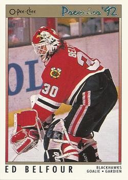 1991-92 O-Pee-Chee Premier #19 Ed Belfour