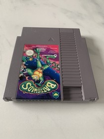 Nintendo Nes Battletoads Cart Only PAL Version Very Good Condition Tested Retro
