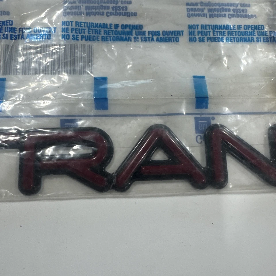 SE ADAPTA A 90-96 PONTIAC TRANS SPORT PLACA DE IDENTIFICACIÓN 10120247 - NUEVO OEM Foto 3 de 4