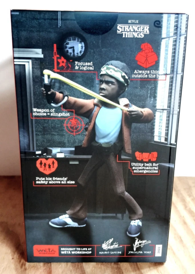 Figurine Mini Epics Stranger Things Lucas Sinclair Weta Workshop NEUF - Photo 2/4