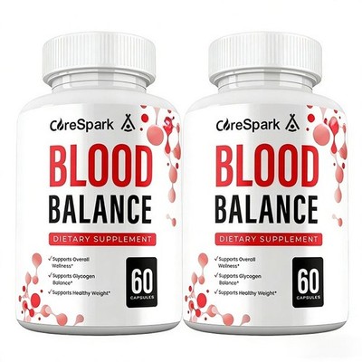Core Spark Blood Capsules Supplement, CoreSpark Glycogen Pills (2 Pack)