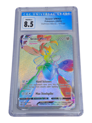 Scizor VMAX graded CGC 8.5 for sale on eBay