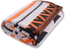 PuTian Merino Wool Blanket - Warm, Thick, Washable, 87" x 63" Large Throw for Ou