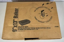 Pampered Chef RECTANGULAR BAKER - 9" x 13" x 2.5" - Made in USA - #1430