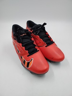 Nike Alpha Menace 4 Pro SE Size 11.5 Red/Black Lace-Up Football