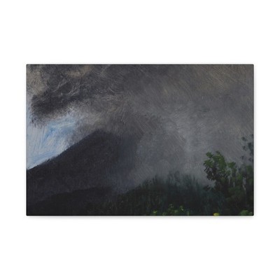Albert Bierstadt - Gathering Storm - (c. 1857-1858) - Canvas Wall Art