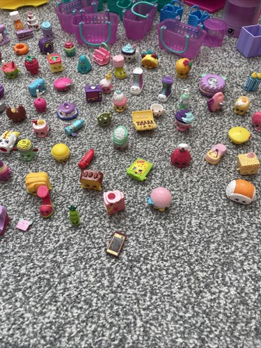 Lote de trabajo mixto Shopkins figuras de juguete cestas muebles - Imagen 9 de 11