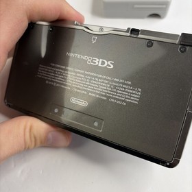 Nintendo 3DS Handheld Video Game Console Black CTR-001 (USA) W Charger US Model