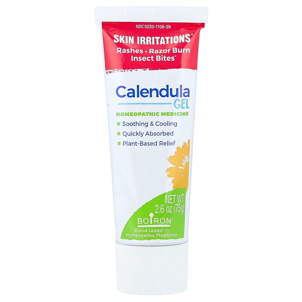 Boiron Calendula Gel First Aid 2 6 oz 75 g Paraben-Free