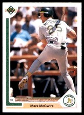 Mark McGwire 1991 Upper Deck #174 Athletics MLB READ FREE SHIPPING AutographDen
