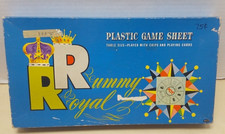 Vintage Rummy Royal: Whitman Publishing Waterproof style 30" x 30" Game Sheet