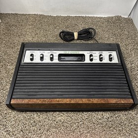 Sears Tele-Games Atari 2600 Heavy Sixer Console With Box TESTED