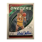 2023-24 Panini One & One Kareem Abdul-Jabbar ON CARD AUTO /5  The Oneders Lakers