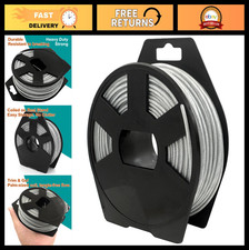 Heavy Duty 3mm x 27m Steel Trimmer Line - Universal Replacement Strimmer Cord 0.96 per meter
