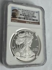 2012-S American Silver Eagle Proof NGC PF69 Chipped  holder #012