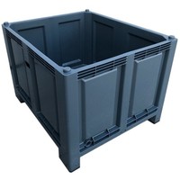 Box Palettenbox Stapelbox Kunststoffbox BehäLter 120X100X83Cm 550L
