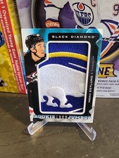 25-26 Black Diamond Hockey Rookie Team Logo Jumbo Patch #RTL-NO Noah Ostlund